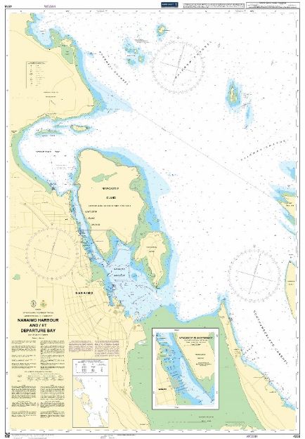 BA 4958 - Canada, British Columbia, Vancouver Island, Nanaimo Harbour and Departure Bay.